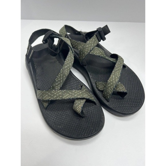 Chaco Men’s Z2 Yampa Outdoor Sandals Green Black Straps Comfort Casual Size 10​​ main image 4